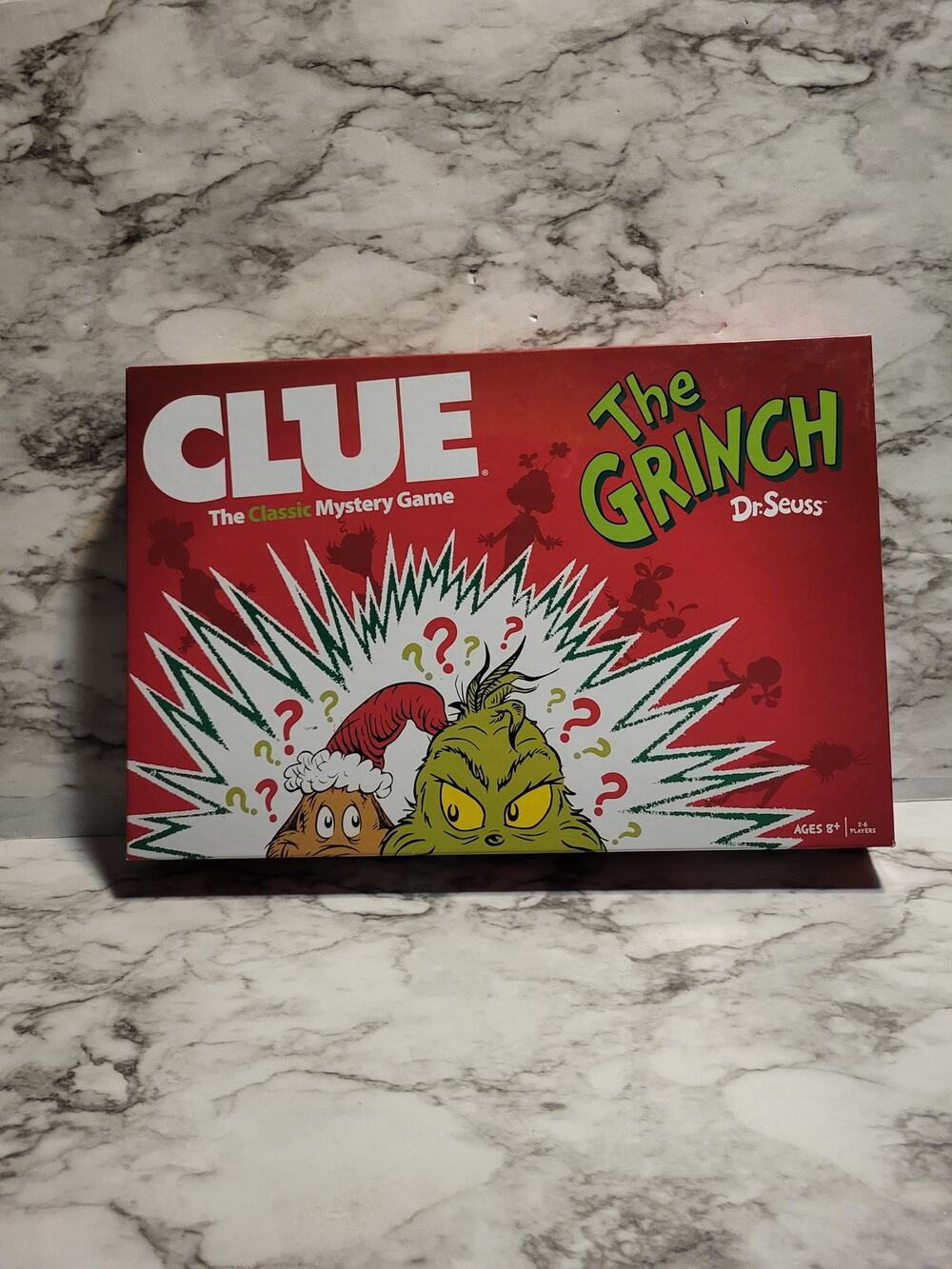 Clue The Grinch board game